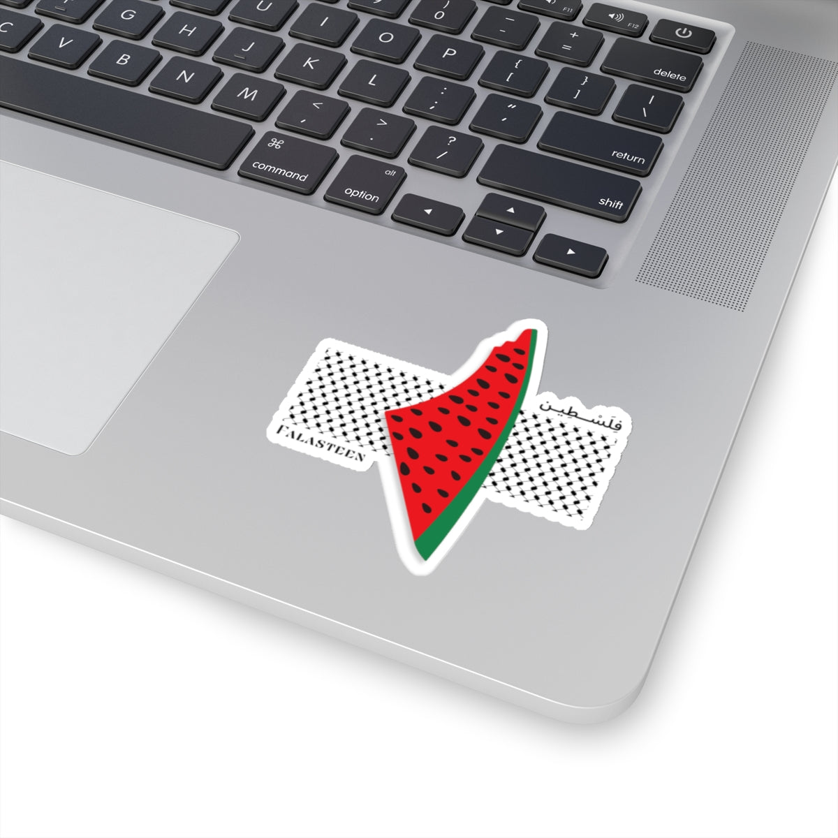 Stickers: keffiyeh sticker.