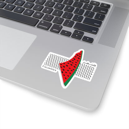 Stickers: keffiyeh sticker.