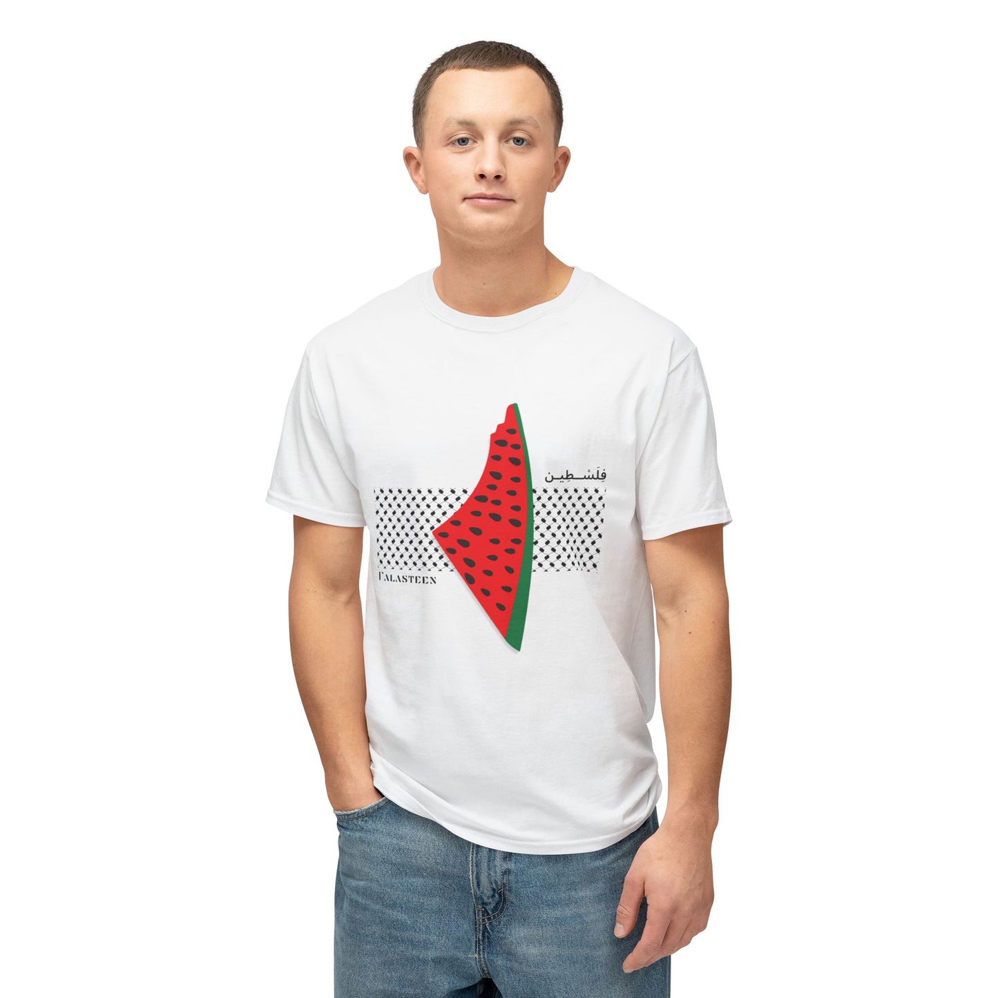 T-Shirts: Keffiyeh T-shirt.