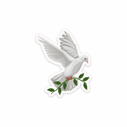 Stickers: Peace Dove.