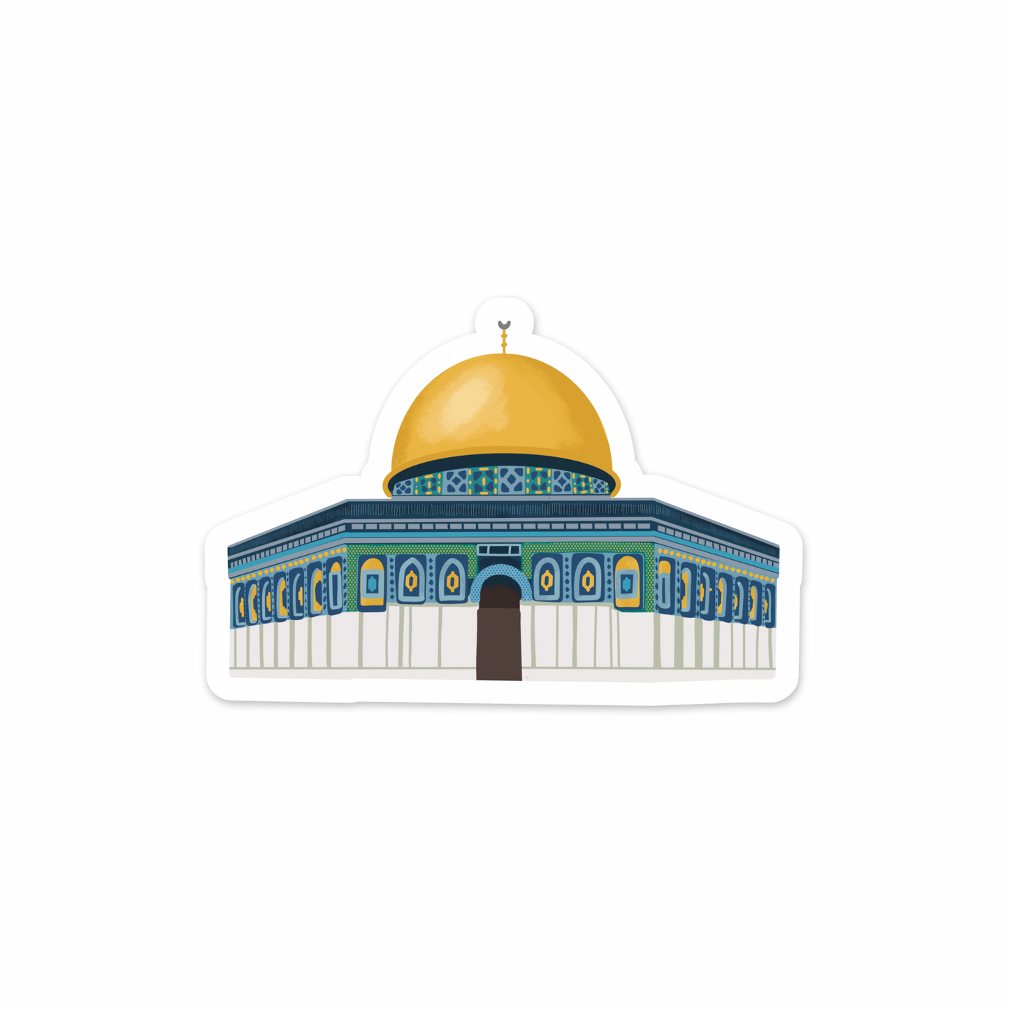 Stickers: Dome of the Rock Mosque.